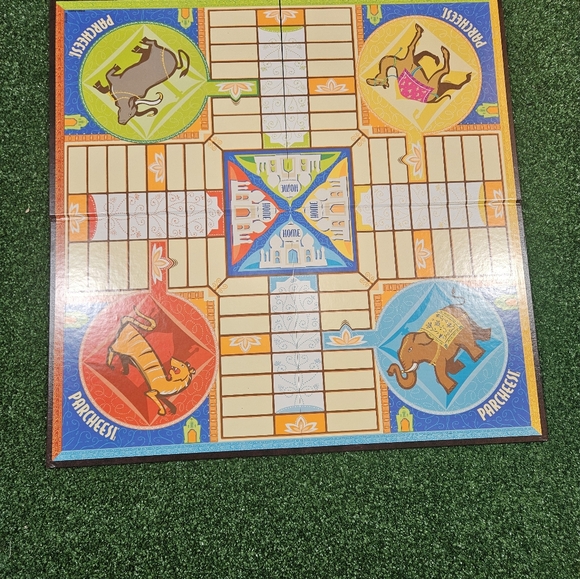 Vintage Parcheesi Classic Game India Board Game 2001-Out Of Print Animal Edition - Picture 7 of 7